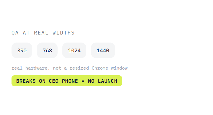 mobile-friendly web design challenge card visualizing a common growth blocker