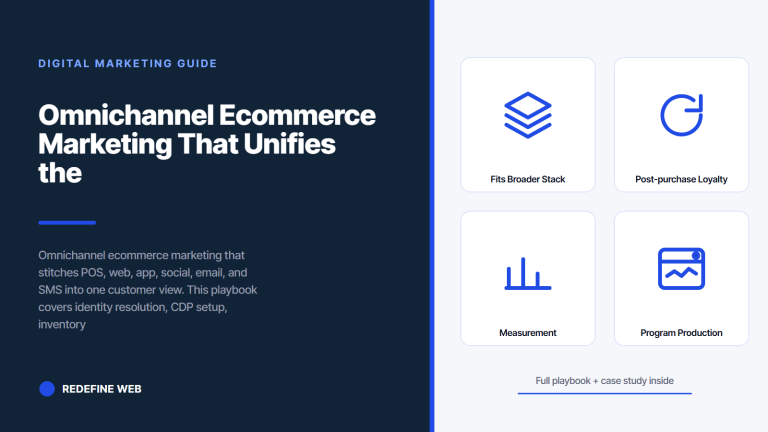 Omnichannel Ecommerce Marketing That Unifies the DTC Customer Journey