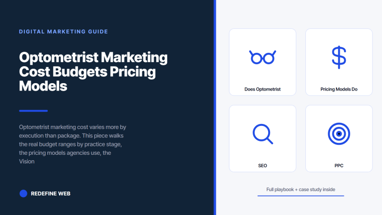 Optometrist Marketing Cost Budgets Pricing Models and ROI