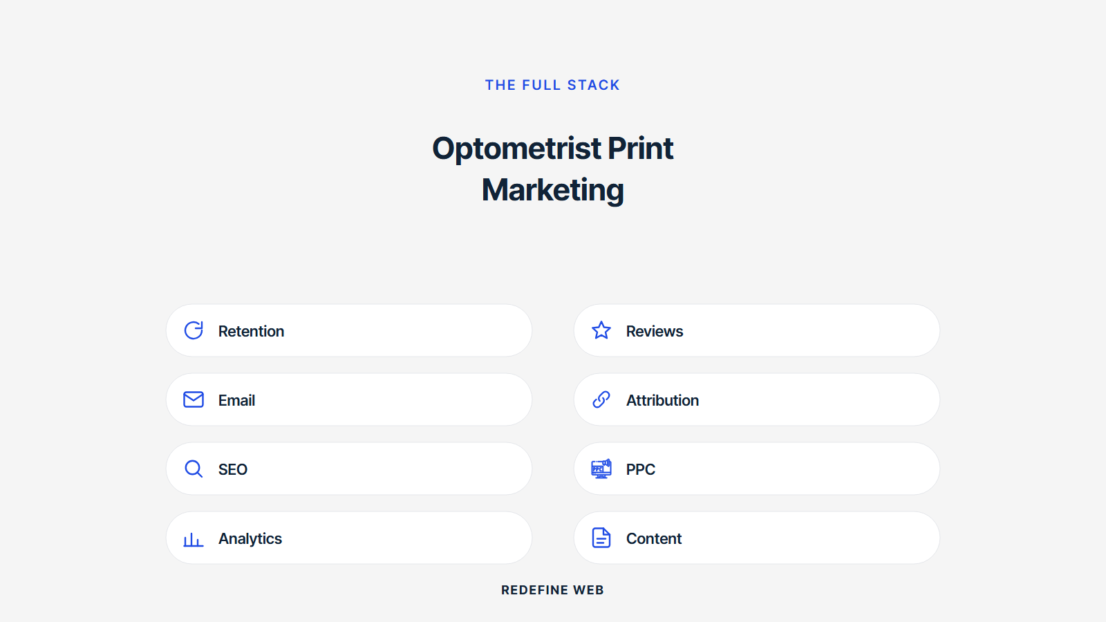 optometrist print marketing explained