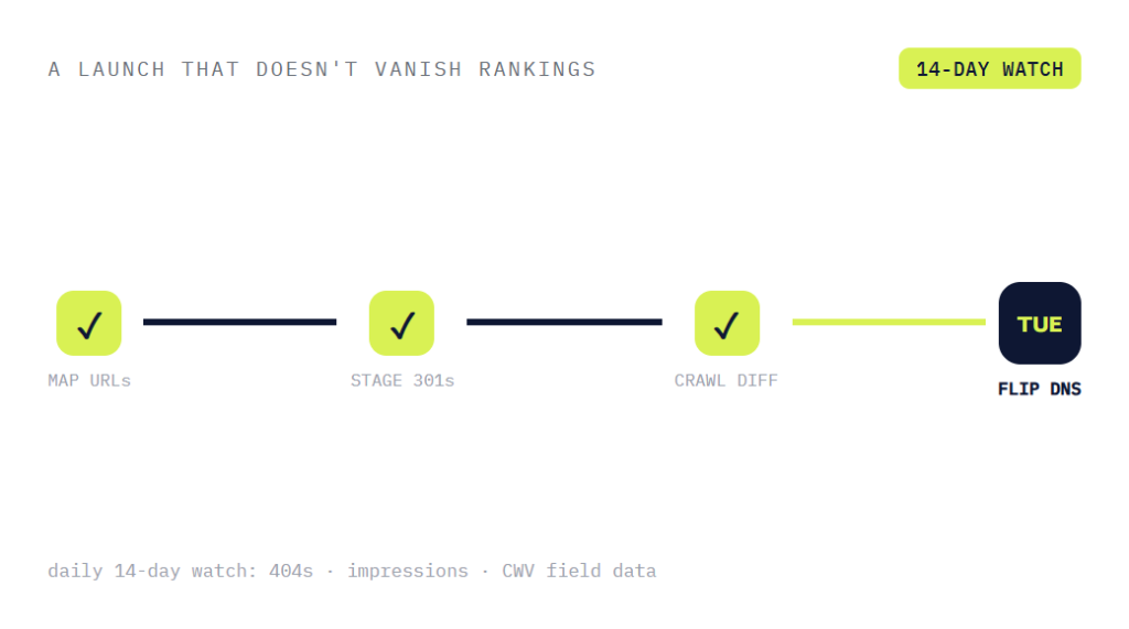 optometrist website design deliverable panel visualizing scope of work