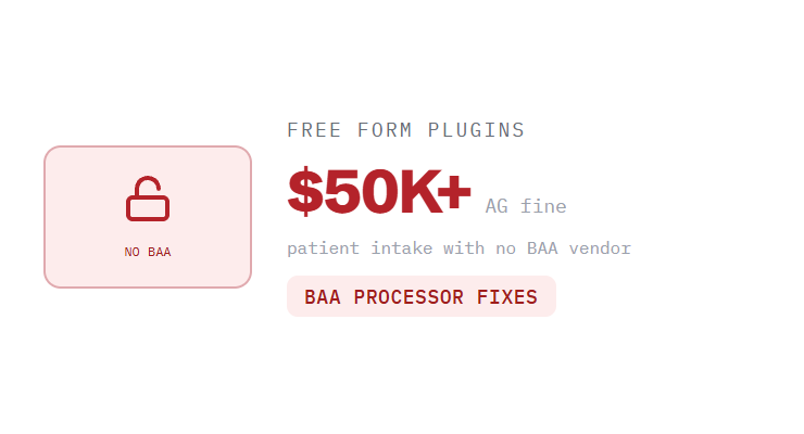 optometrist website hosting challenge card visualizing a common growth blocker