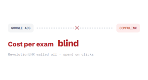 optometry marketing challenge card visualizing a common growth blocker