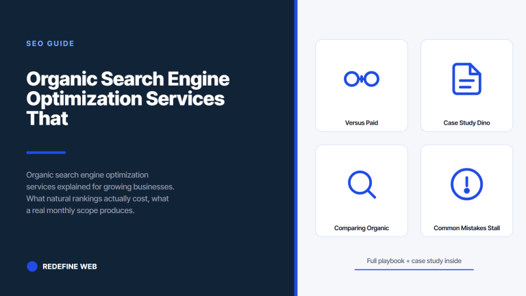 organic search engine optimization services
