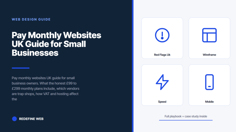 Pay Monthly Websites UK Guide for Small Businesses
