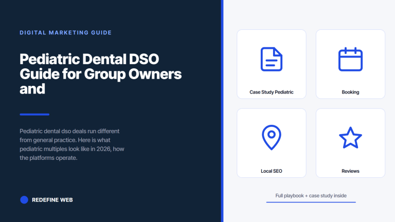 Pediatric Dental DSO Guide for Group Owners and Buyers