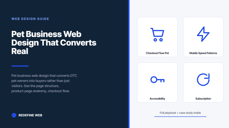 Pet Business Web Design That Converts Real Pet Owners