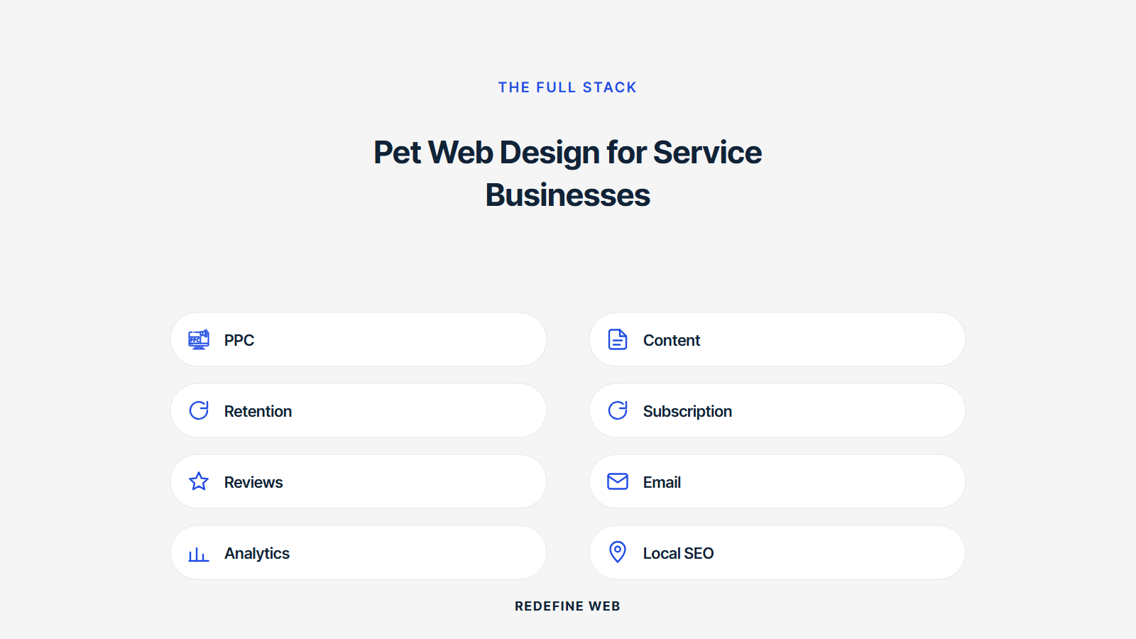 pet web design explained