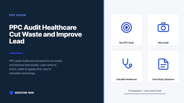 PPC Audit Healthcare Cut Waste and Improve Lead Quality
