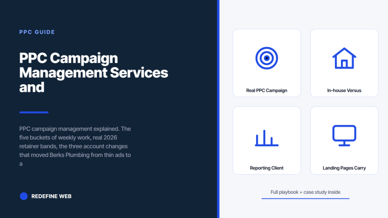 PPC Campaign Management Services and What the Weekly Work Really Covers