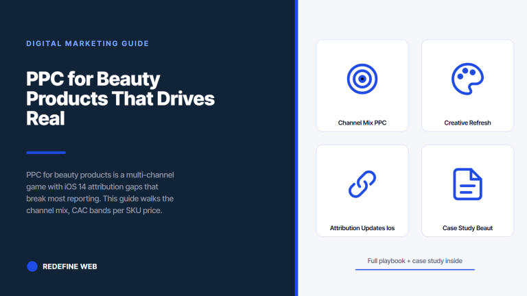 PPC for Beauty Products That Drives Real DTC Orders and ROAS