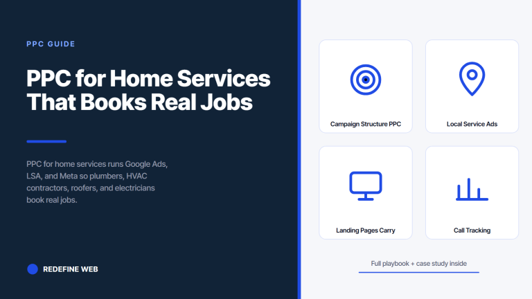 PPC for Home Services That Books Real Jobs