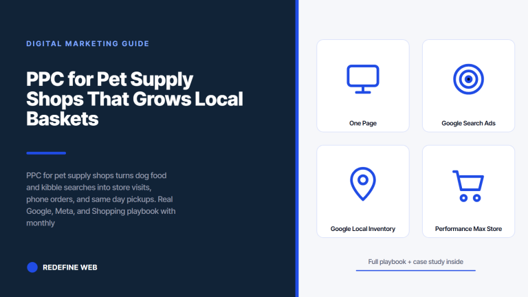 PPC for Pet Supply Shops That Grows Local Baskets