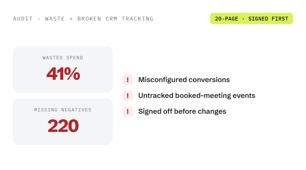PPC management services deliverable panel visualizing scope of work