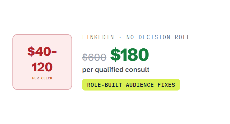 professional services Google Ads challenge card visualizing a common growth blocker