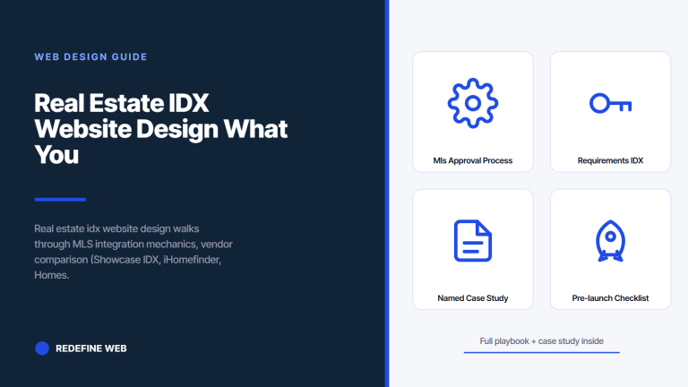 Real Estate IDX Website Design What You Need for MLS