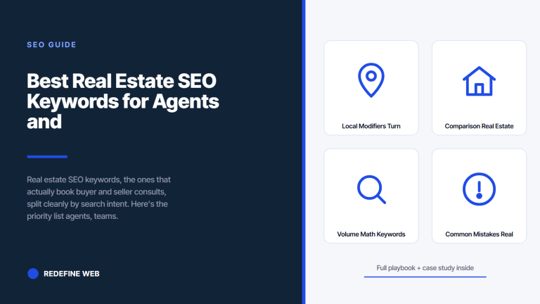 Best Real Estate SEO Keywords for Agents and Investors