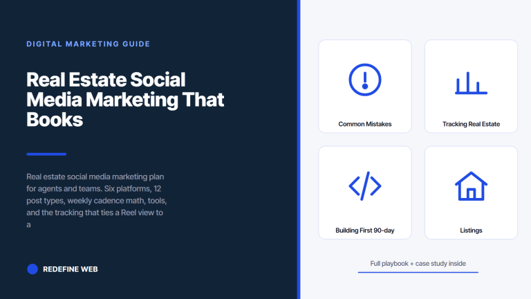 Real Estate Social Media Marketing That Books Buyer and Seller Calls