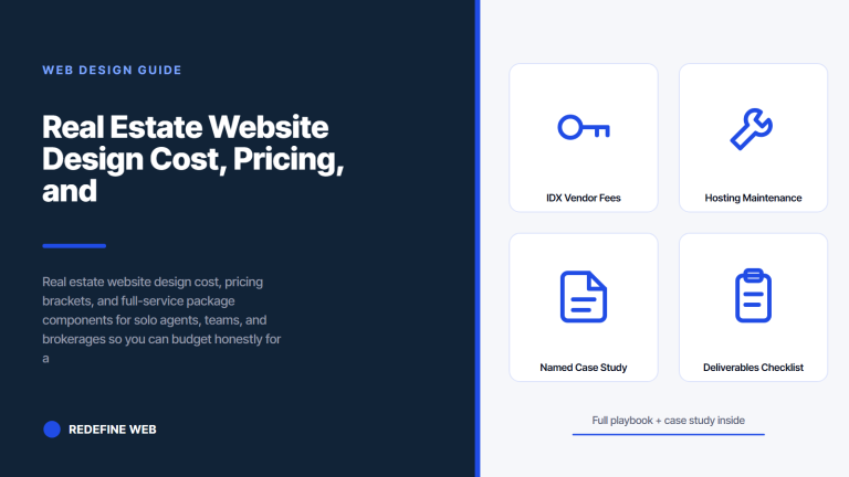 Real Estate Website Design Cost, Pricing, and What is Included