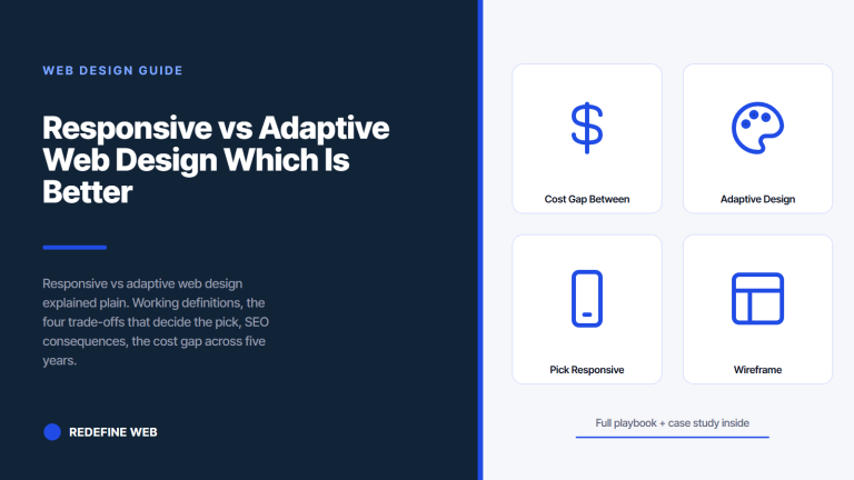 Responsive vs Adaptive Web Design Which Is Better in 2026