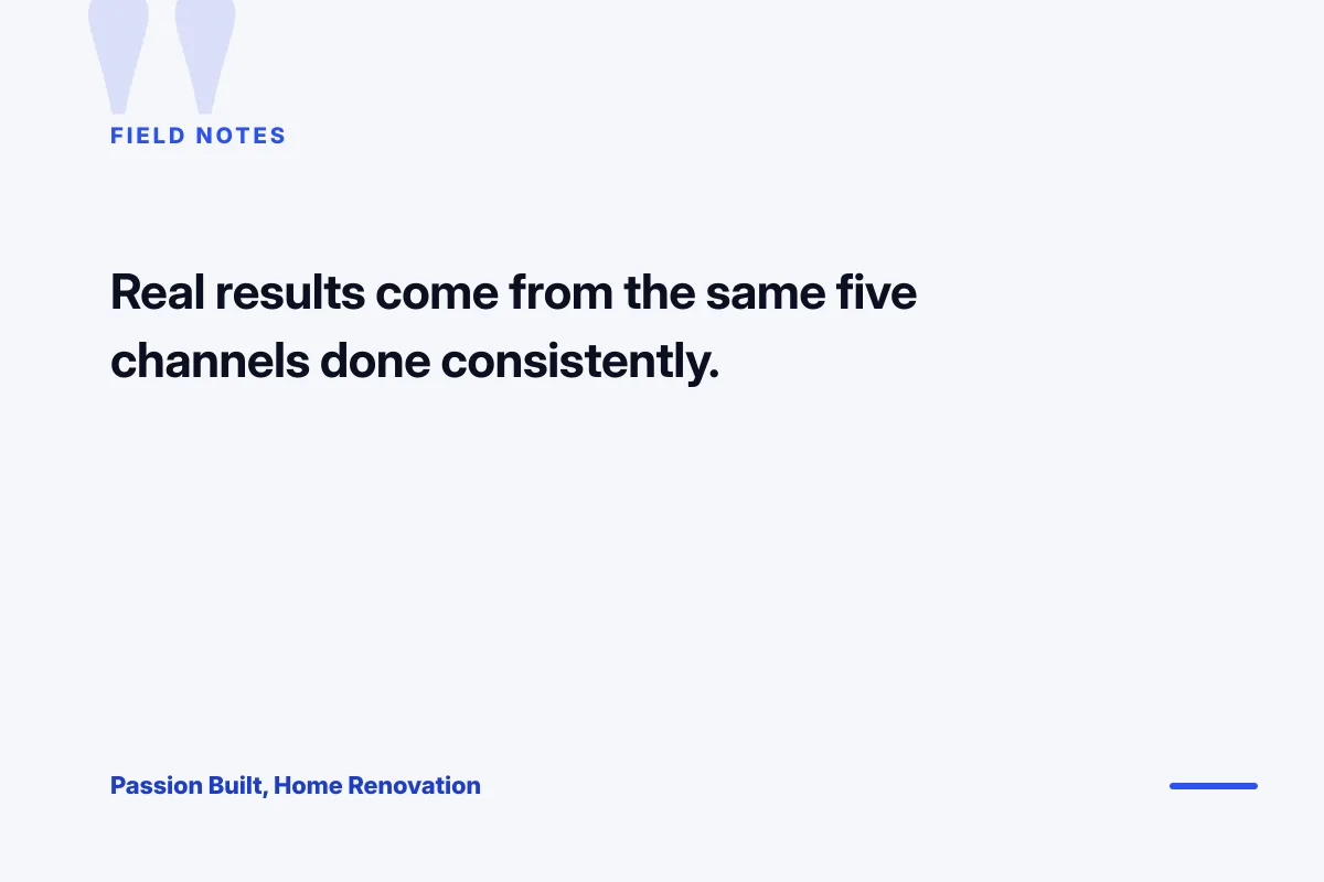 Passion Built pull quote on responsive web design seo