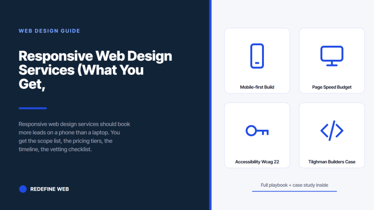 Responsive Web Design Services (What You Get, What You Pay, What Ships)