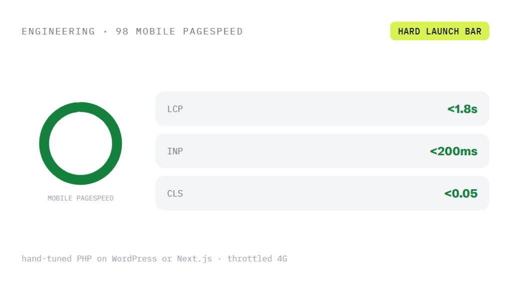 responsive website design agency deliverable panel visualizing scope of work