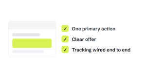 SaaS PPC agency outcome showing tracked performance improvement