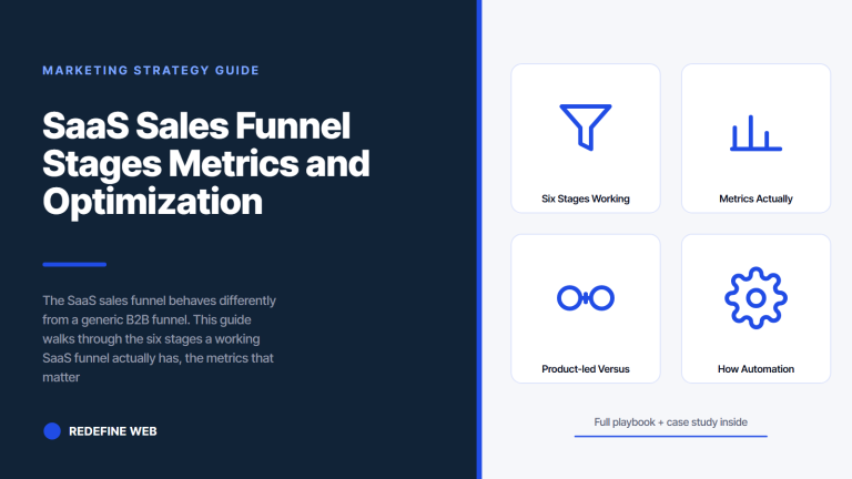 SaaS Sales Funnel Stages Metrics and Optimization