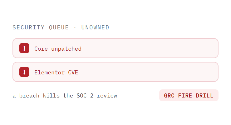 SaaS website maintenance challenge card visualizing a common growth blocker