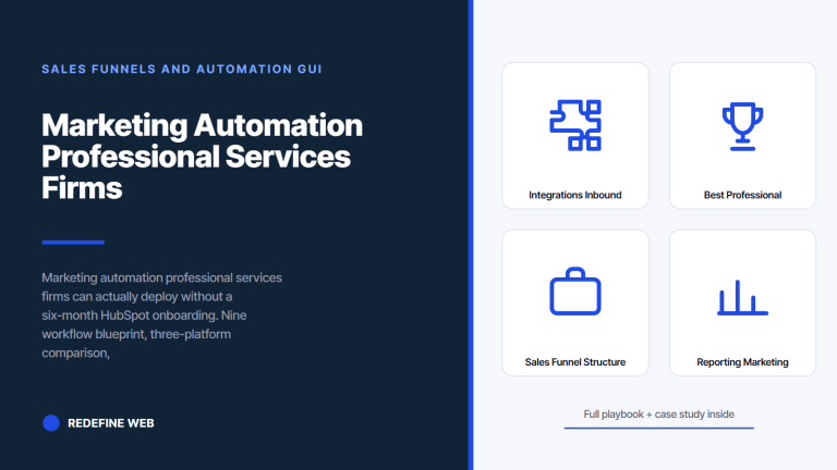 Marketing Automation Professional Services Firms Actually Use