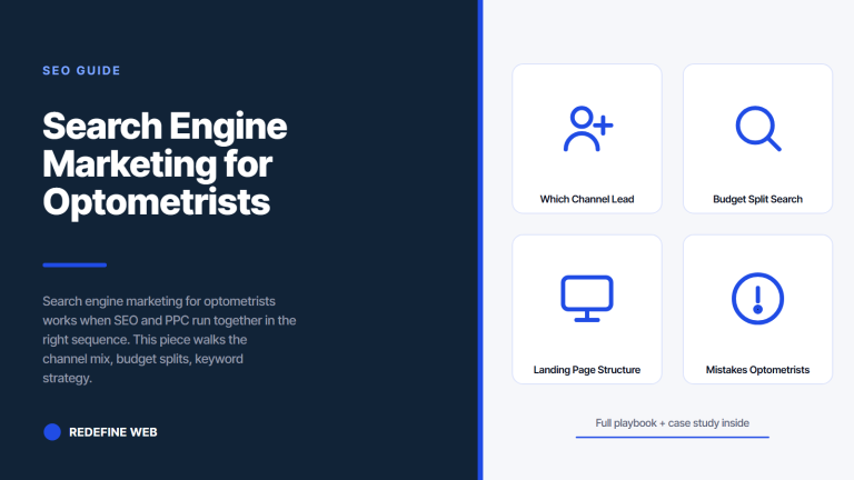 Search Engine Marketing for Optometrists That Books Exams