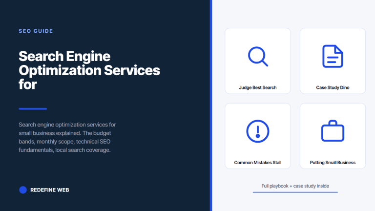 Search Engine Optimization Services for Small Business That Book Real Growth
