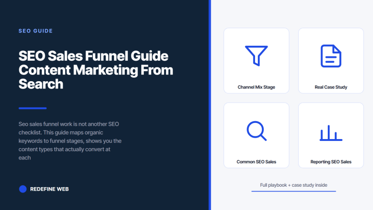 SEO Sales Funnel Guide Content Marketing From Search to Sale