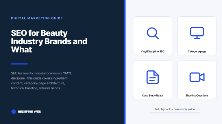 SEO for Beauty Industry Brands and What Actually Works