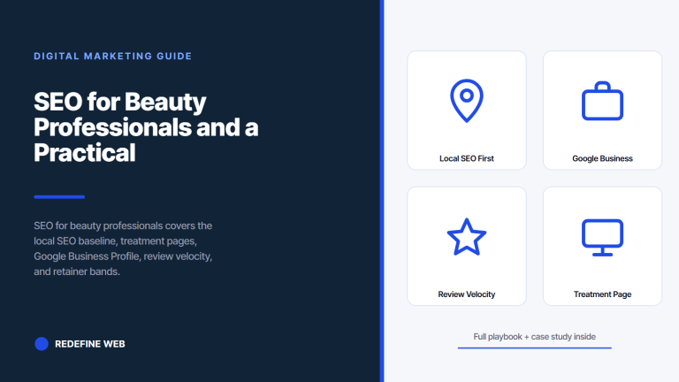 SEO for Beauty Professionals and a Practical Starter Guide
