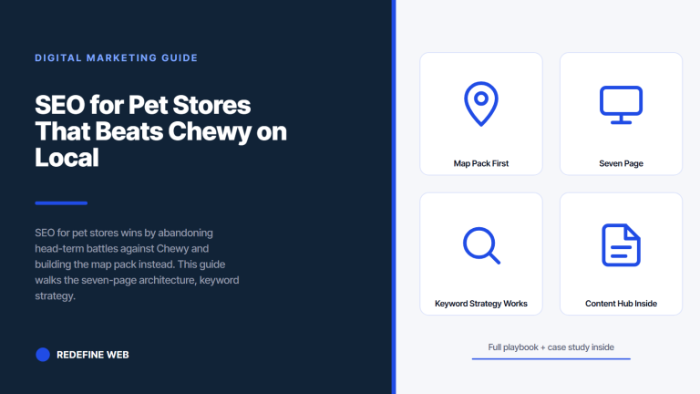 SEO for Pet Stores That Beats Chewy on Local Map Pack