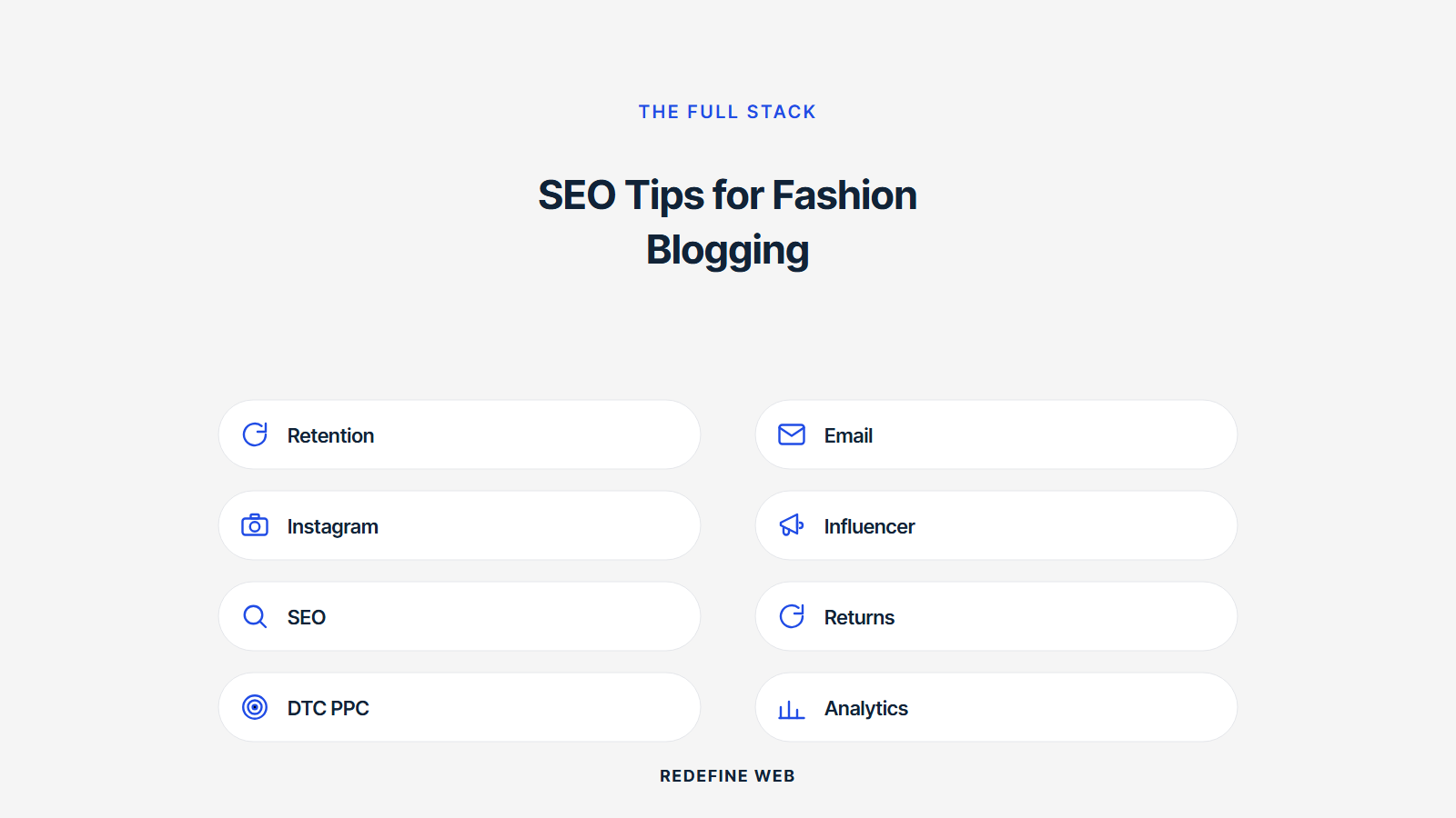 seo tips for fashion blogging explained