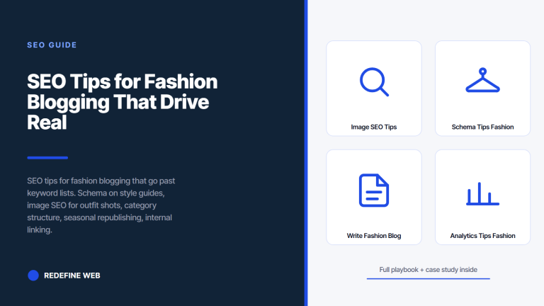 SEO Tips for Fashion Blogging That Drive Real Traffic