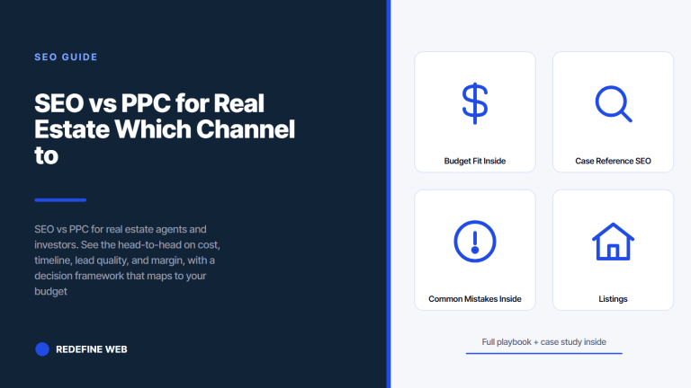 SEO vs PPC for Real Estate Which Channel to Invest In