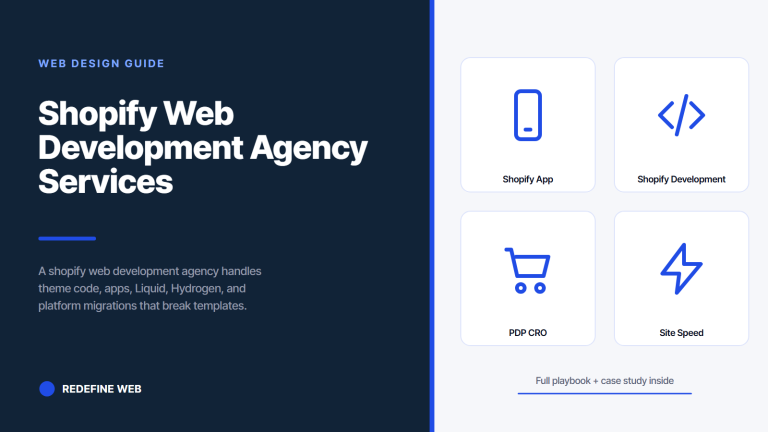Shopify Web Development Agency Services and Scope Guide
