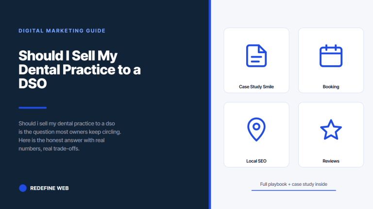 Should I Sell My Dental Practice to a DSO Straight Answer