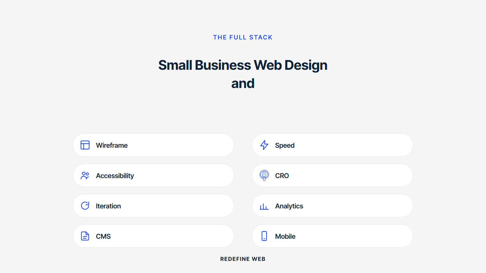 small business web design and management explained