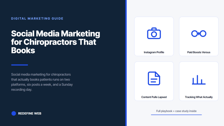 Social Media Marketing for Chiropractors That Books Patients