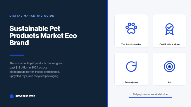 Sustainable Pet Products Market Eco Brand Opportunities