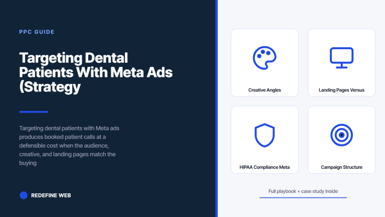 Targeting Dental Patients With Meta Ads (Strategy + Setup)