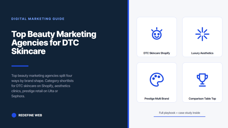 Top Beauty Marketing Agencies for DTC Skincare and Aesthetic Clinics