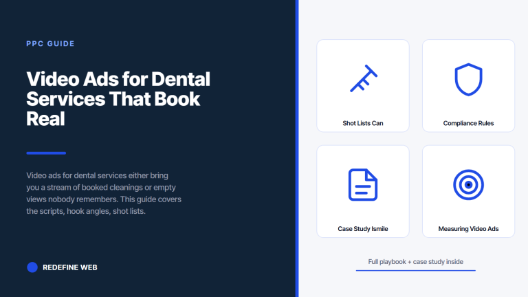 Video Ads for Dental Services That Book Real Patients