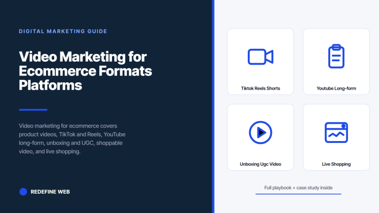 Video Marketing for Ecommerce Formats Platforms and Examples
