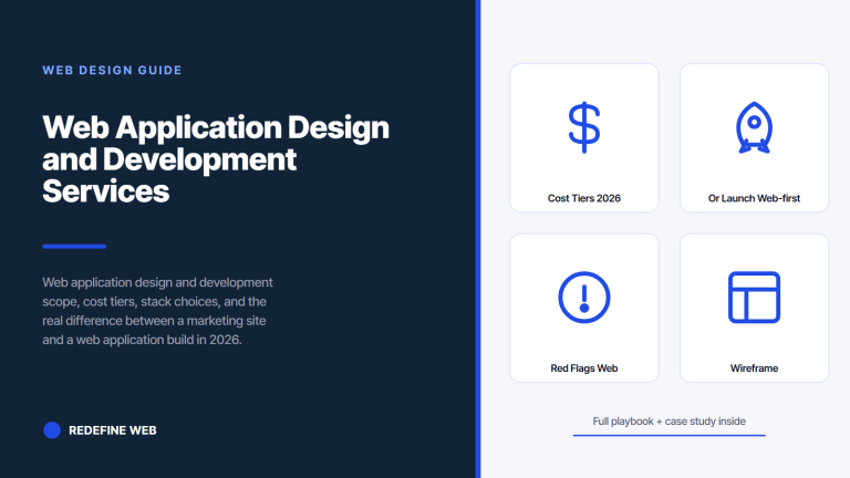 Web Application Design and Development Services